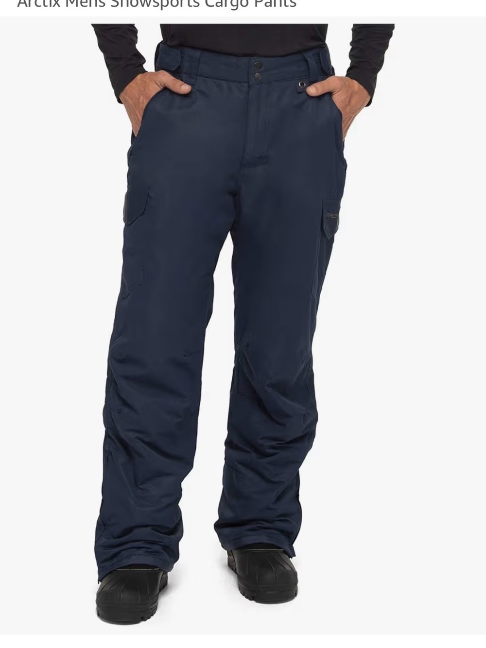 Arctix Men’s Navy Blue Cargo Snow Pants